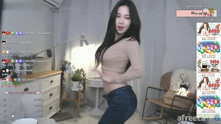AfreecaTV主播花井BJ화정2019年12月26日直播视频舞蹈剪辑23124921